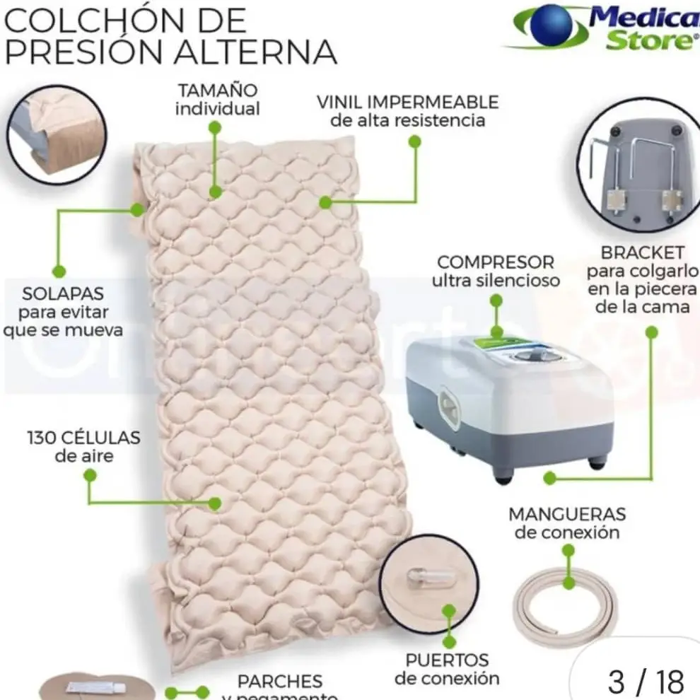 Colchón antiescaras personal 130kg.'s photo #1