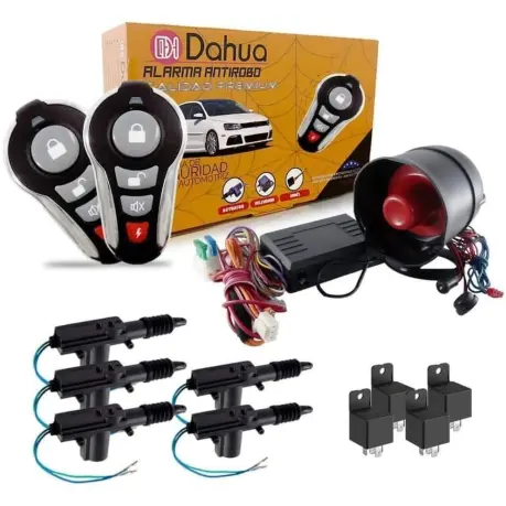 Alarma con cierre centralizado para autos universales 2 mandos . DAL021's photo #1