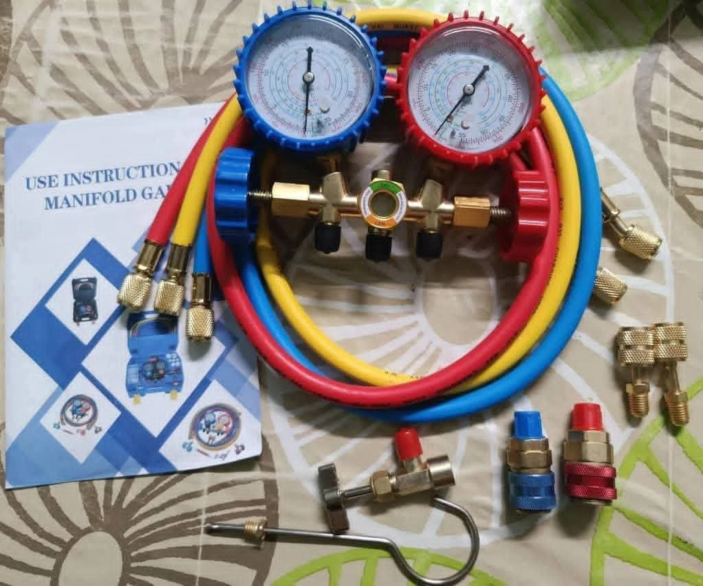 Juego de manometros para refrigeración.  55 USD's foto | VentaPlus |  BizneCubano