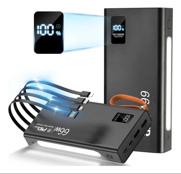 Cargador portátil Power Bank 35000mah Batería Portátil Pila 66w Carga Rápida.'s foto | VentaPlus |  BizneCubano