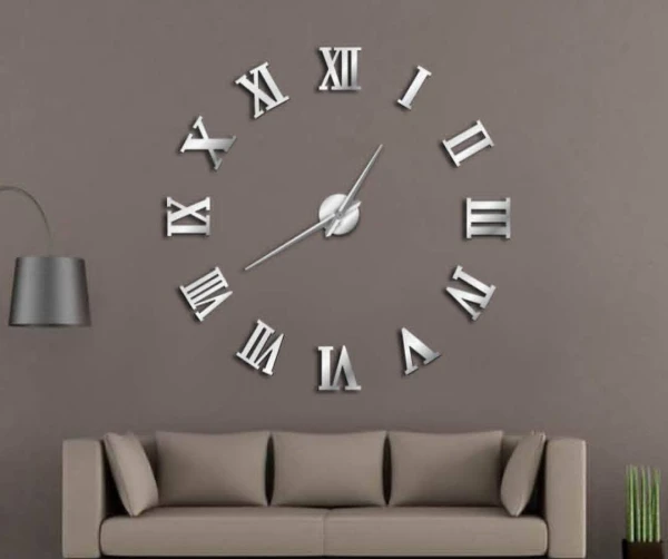 RELOJ DE PARED EFECTO ESPEJO 3D -  120 CM DE Diámetro's foto | VentaPlus |  BizneCubano